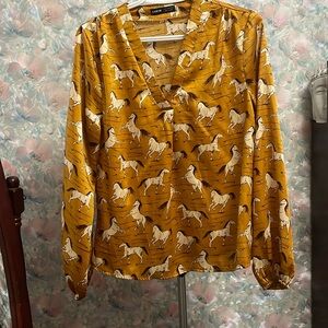 SHEIN Horse Blouse